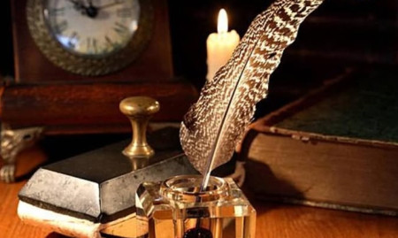 Santa Lucía es Poesia: "SU SANGRE EN EL TINTERO"  de Sebastián Gabriel González .